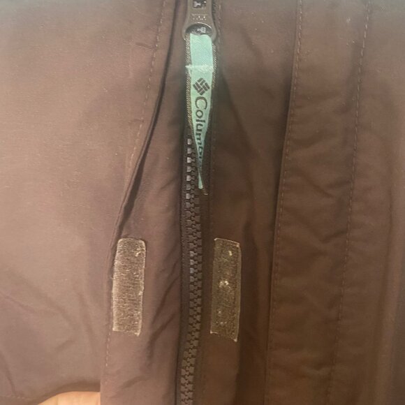 Columbia Interchange Jacket Womens M Hooded Nylon Windbreaker Water Resistant - Picture 7 of 10